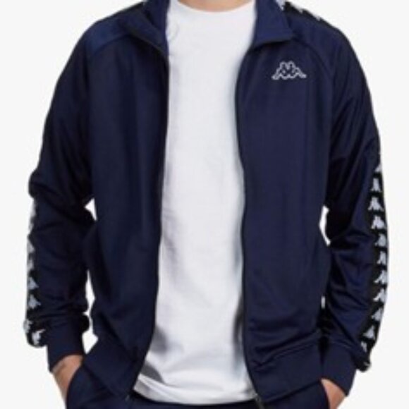 Kappa Men's Sweatshirt Kappa Full Zip Jacket black  sz small - Picture 4 of 16